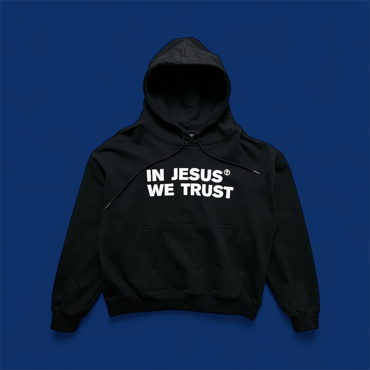 In Jesus We Trust hoodie
